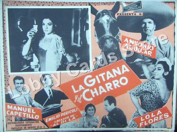 LOLA FLORES- / GITANA Y EL CHARRO